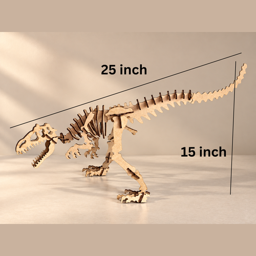 T-Rex 3D model puzzel